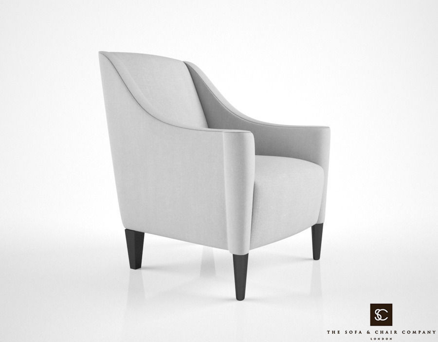 The Sofa and Chair Company Rivera armchair 3D model CGTrader