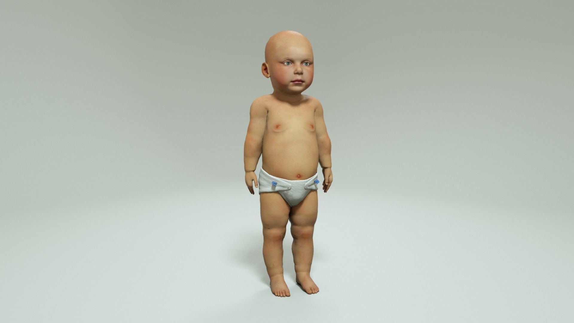 BABY - 3D MODEL RIGGED