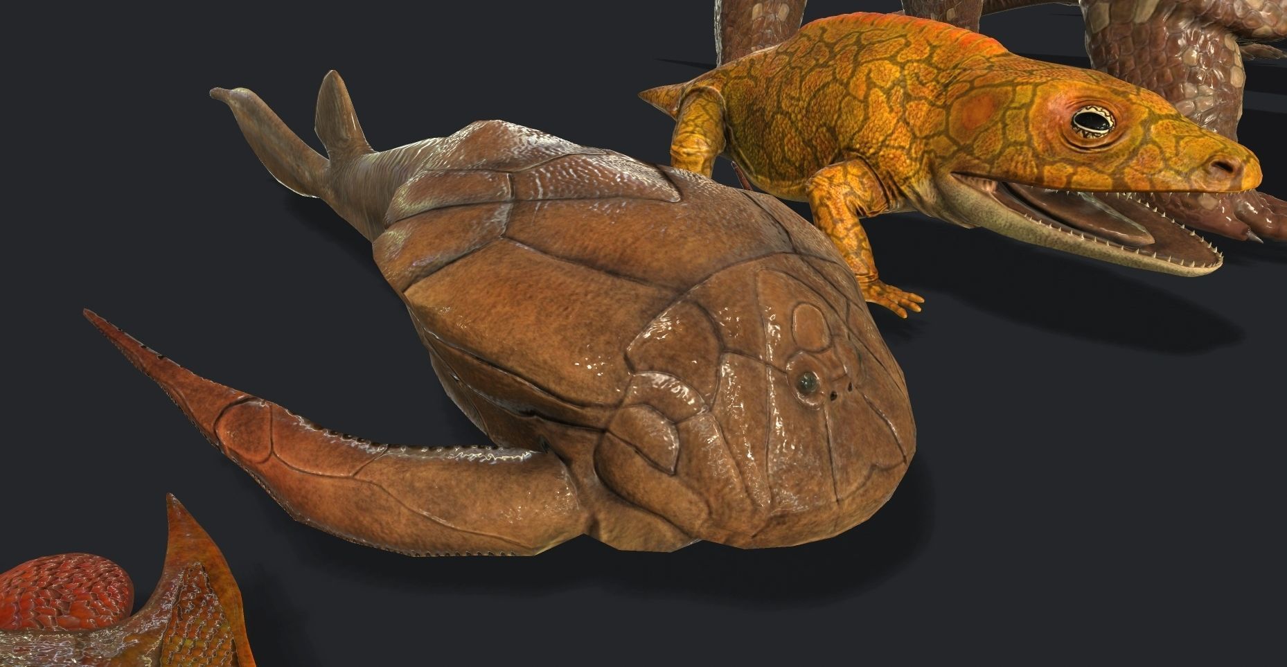 3D model extinct animals VR / AR / lowpoly CGTrader