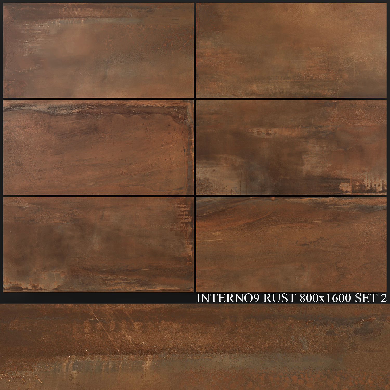 ABK Interno9 Rust 800x1600 Set 2 3D model