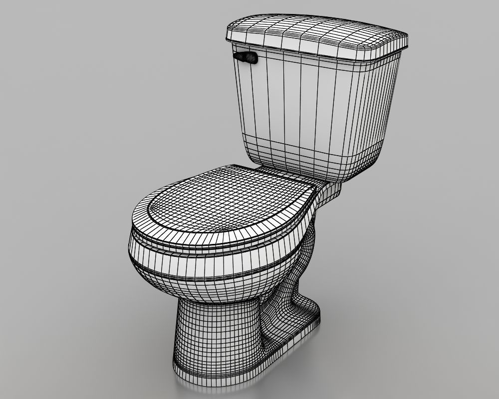 Vortens 31513486 Toilet 3D model CGTrader