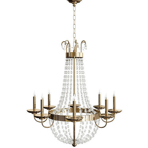 Paris Flea Market Large 8 Light Chandelier 3d Model Cgtrader Paris Flea Market Large 8 Light, Flea Market Chandelier Large