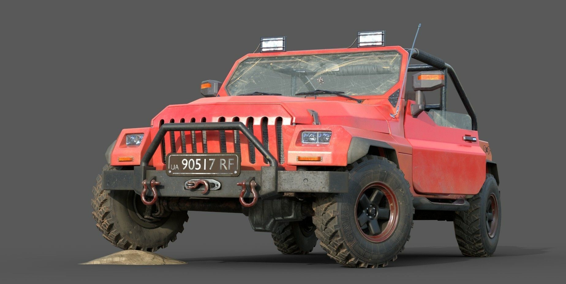 Generic 4x4 Lowpoly