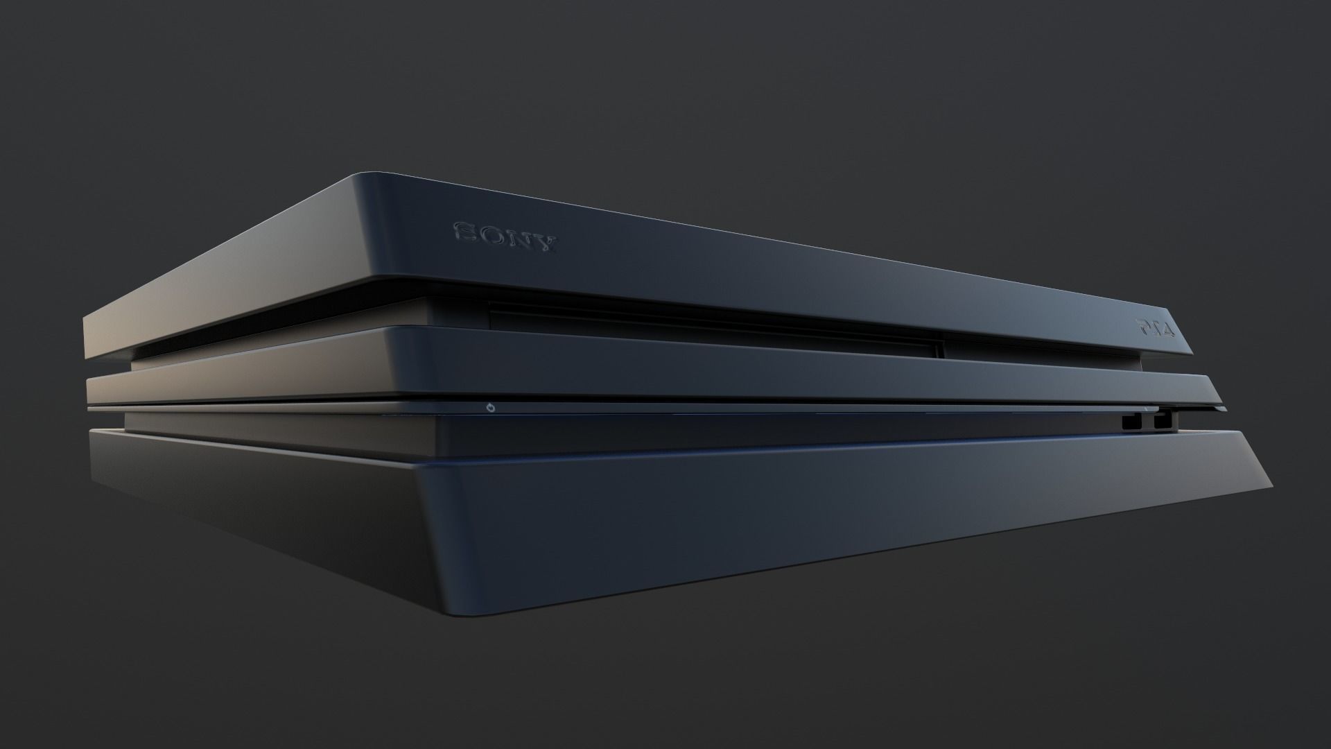 3D model PS4 Pro - 3D Model VR / AR / low-poly | CGTrader