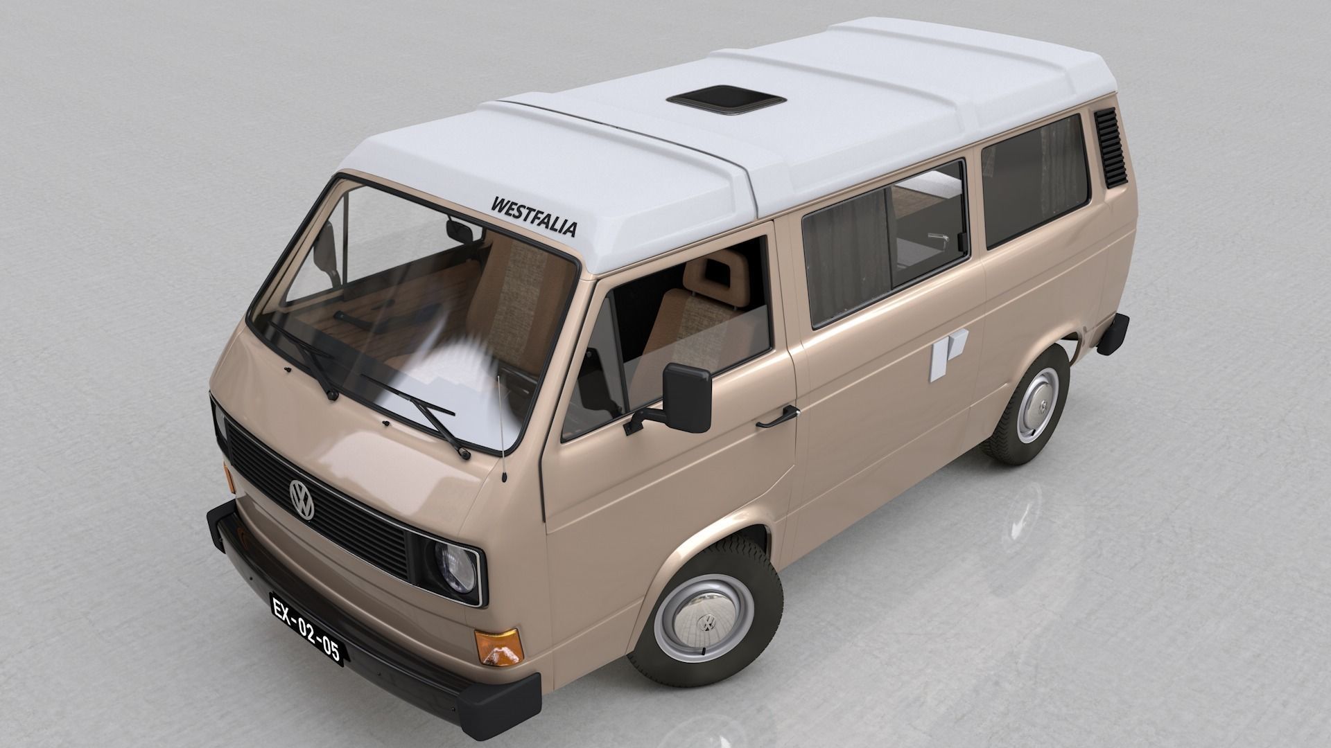 VOLKSWAGEN T3 TRANSPORTER CAMPING WESTFALIA JOKER FOLDING ROOF