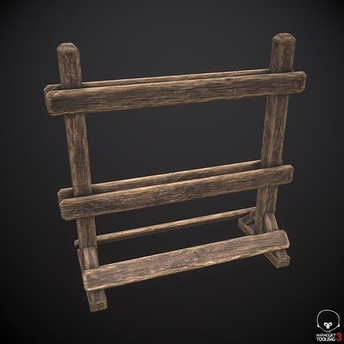 3D model Weapon Rack VR / AR / low-poly | CGTrader