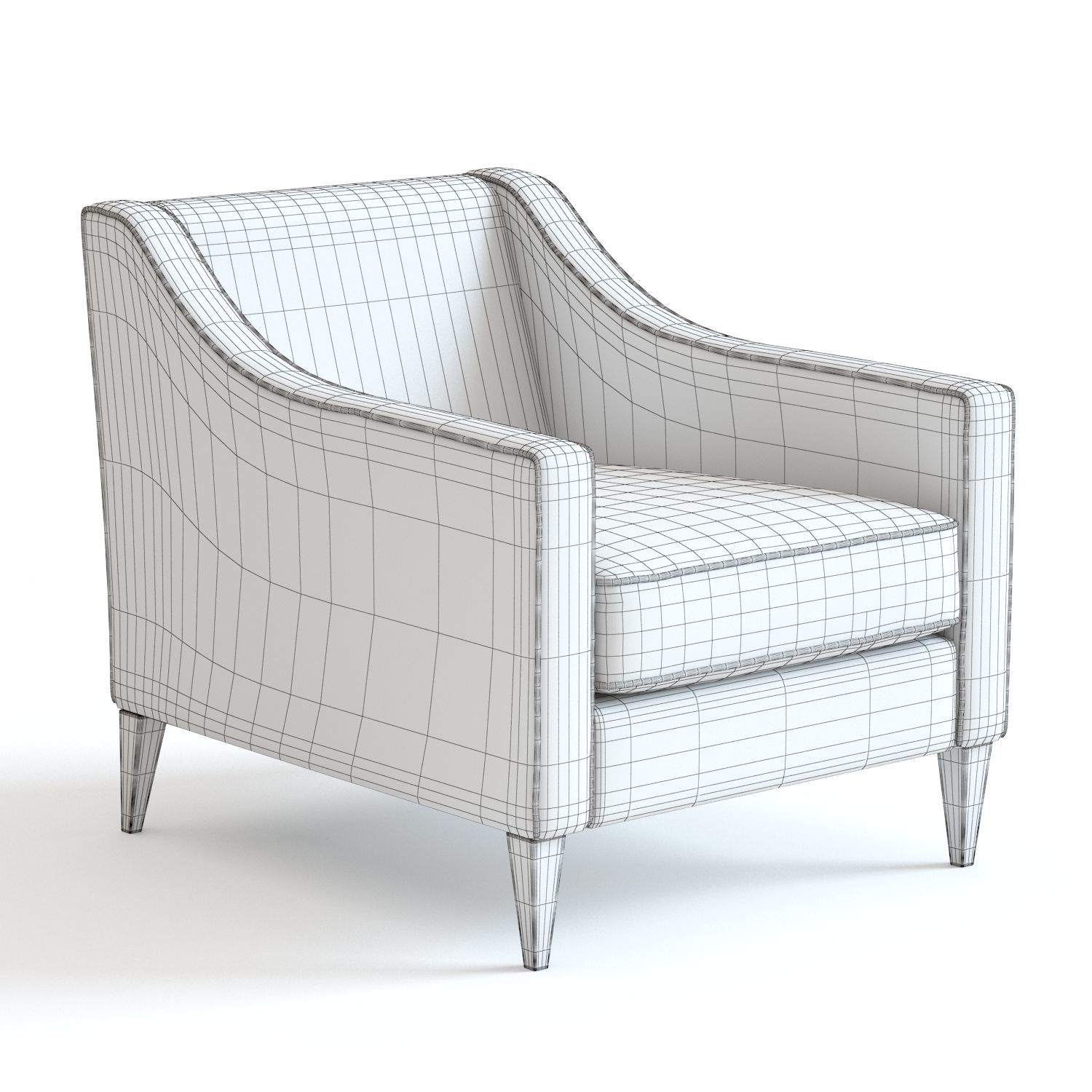 The Sofa and Chair Co Hogarth Armchair 3D model CGTrader