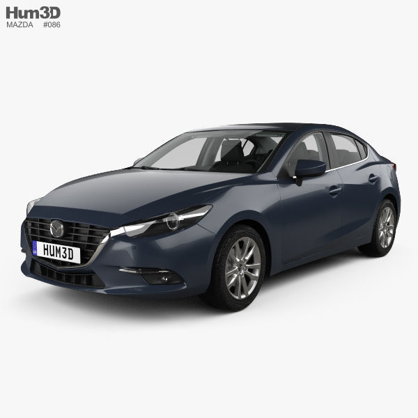 Mazda 3 BM sedan with HQ interior 2017