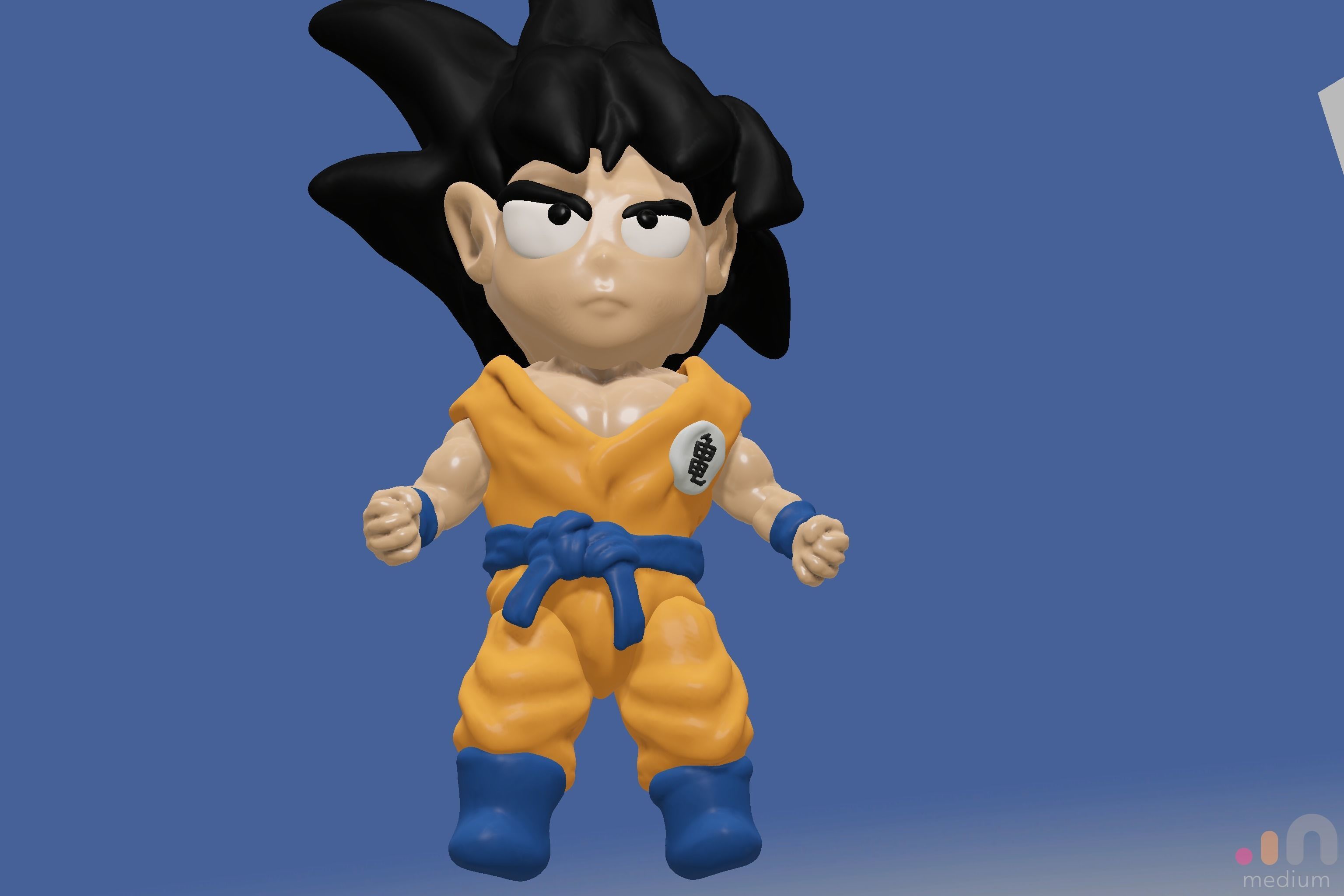 DragonBallZ Baby Goku Kid 3D model CGTrader