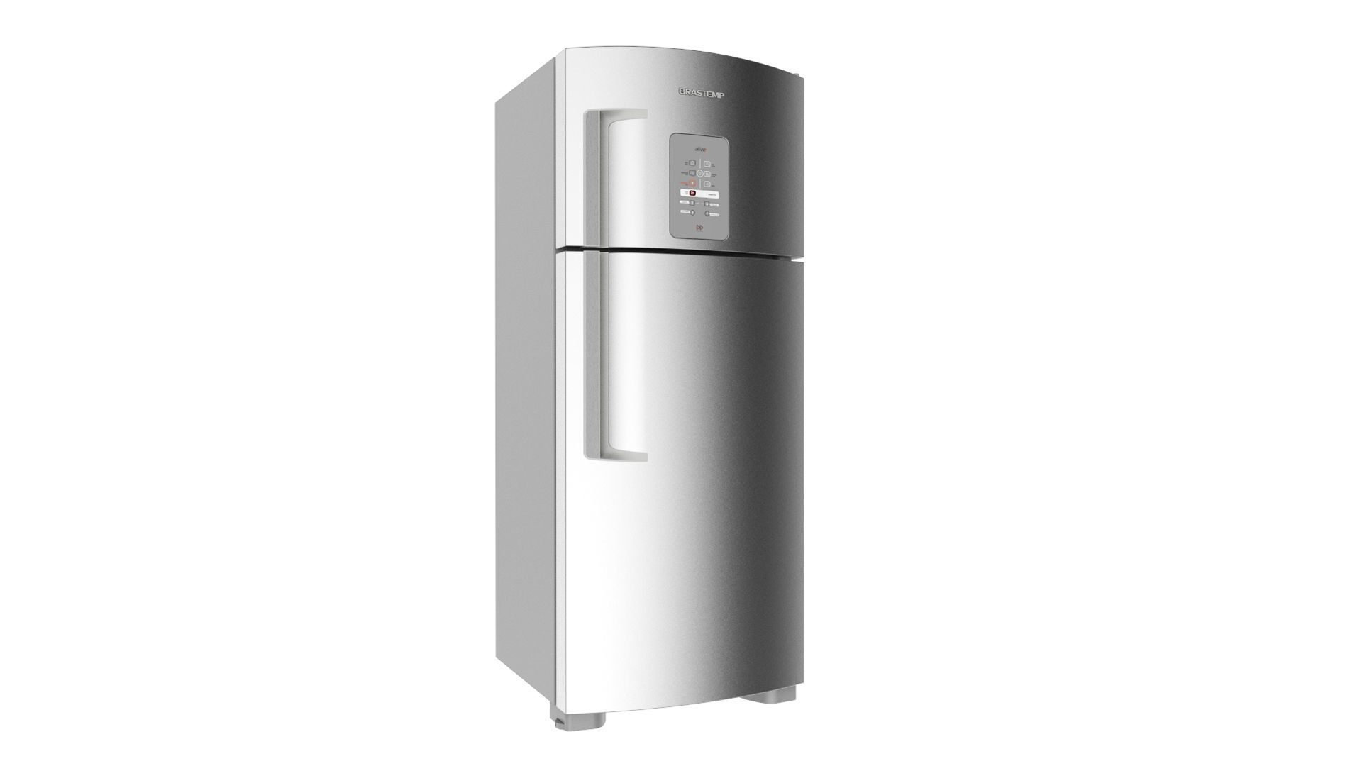 Refrigerator Brastemp Ative Stainless Steal