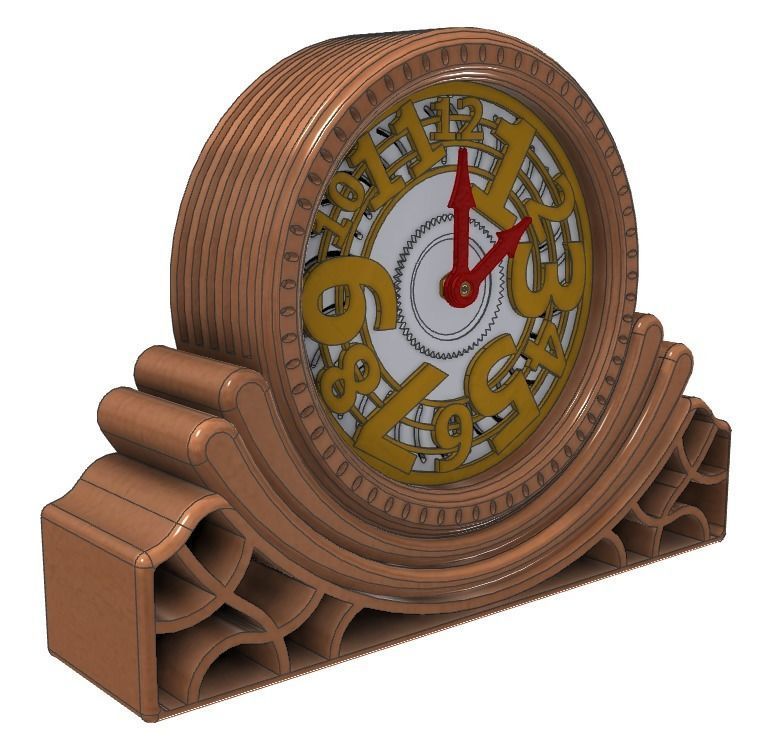 Contemporary Desk Clock - Design G