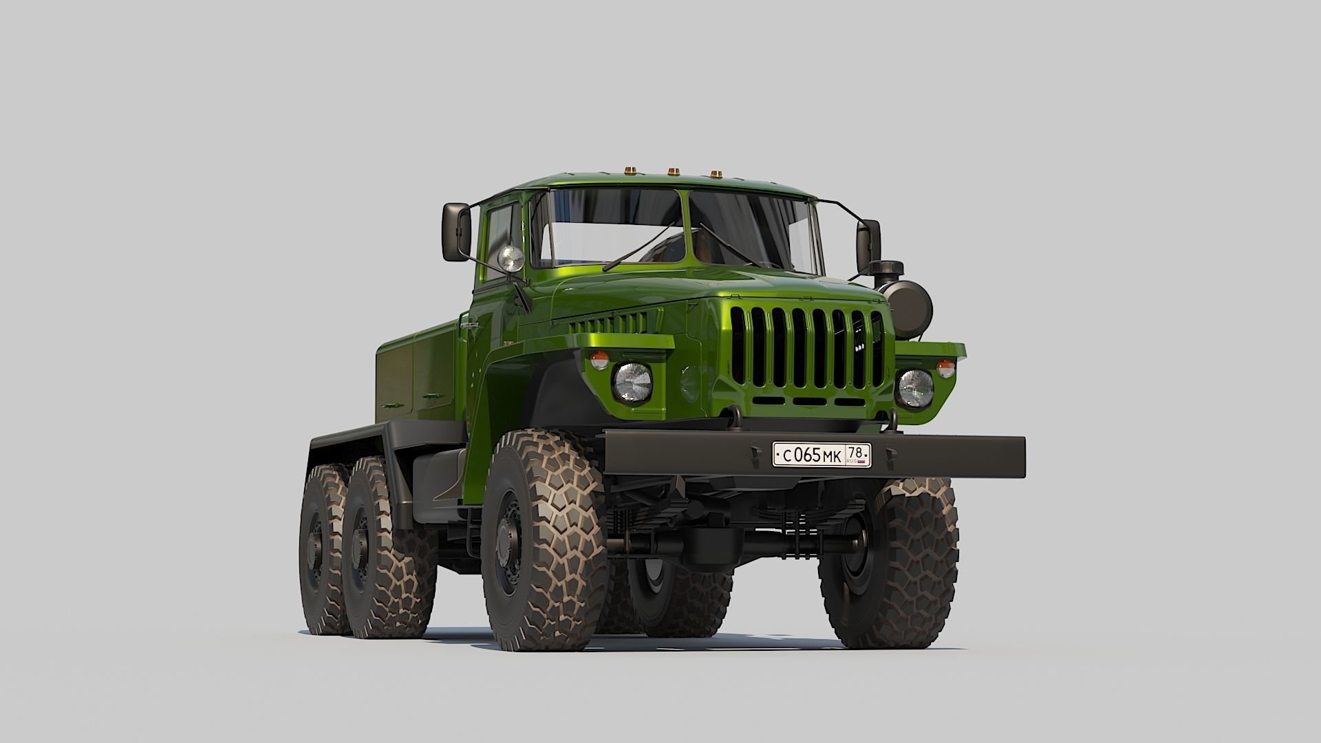 3d model Ural | CGTrader