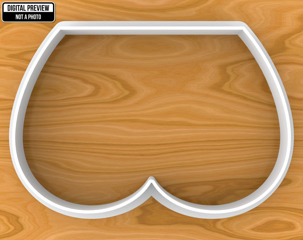 Tushie Cookie Cutter