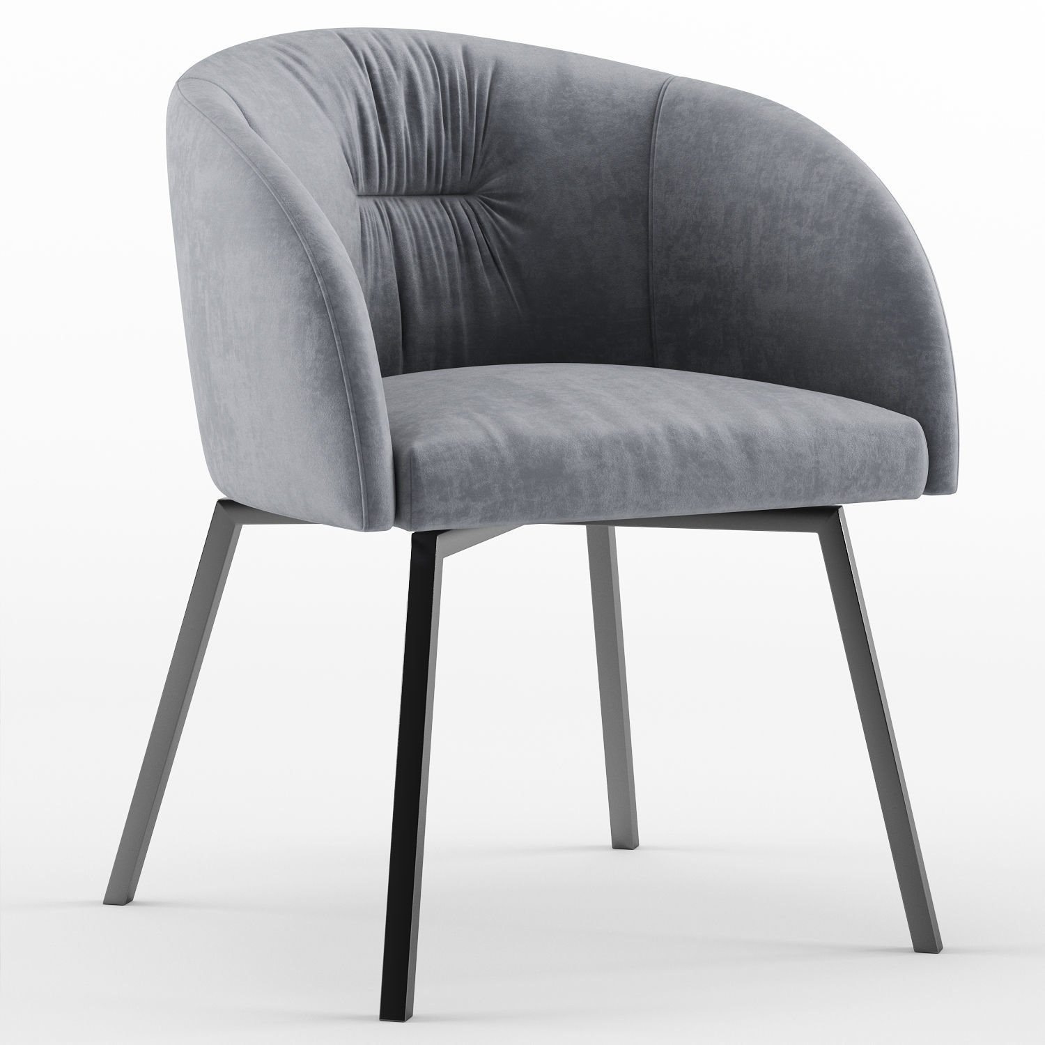 Metal chair Rosie soft calligaris connubia 3D model CGTrader