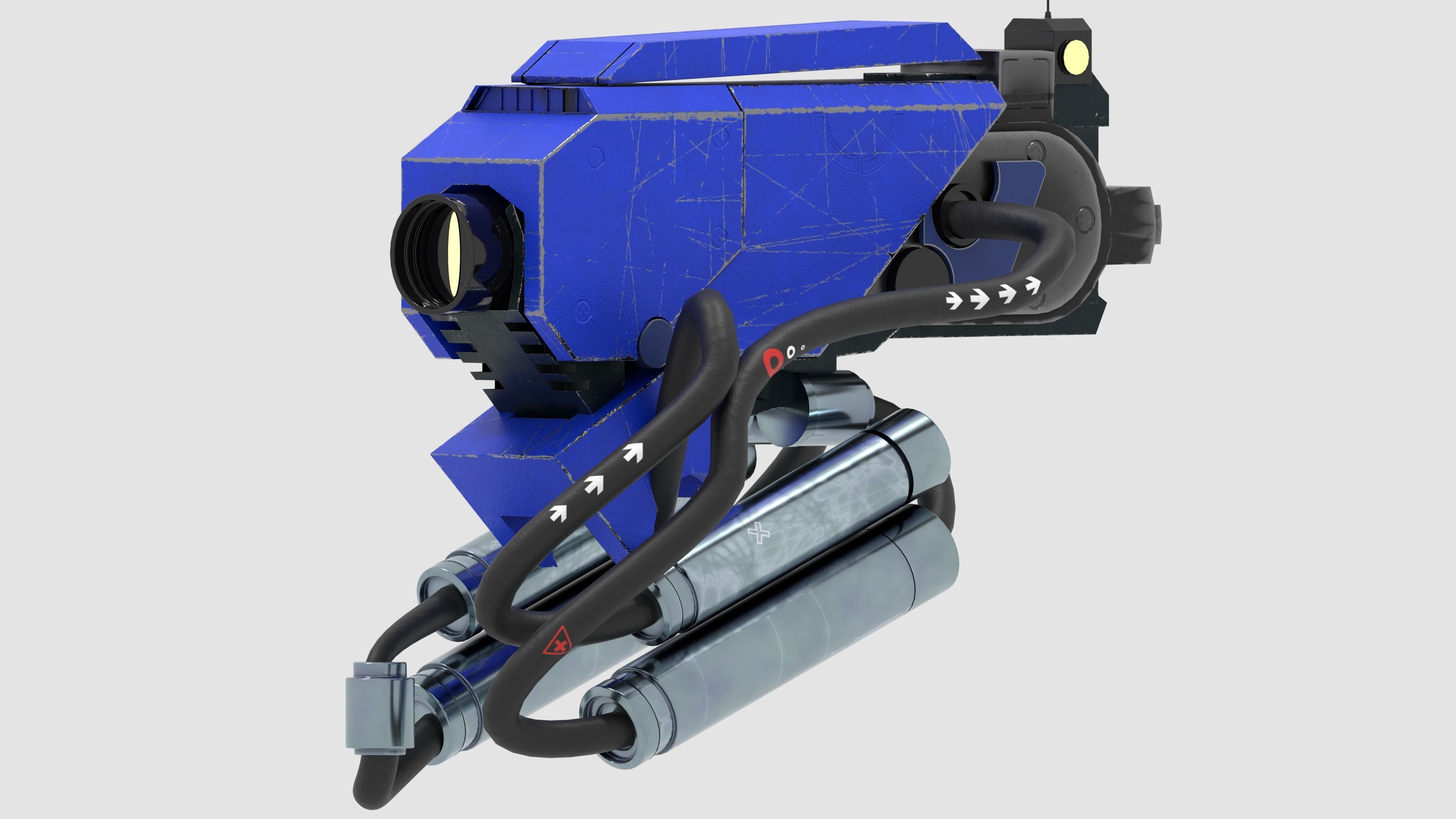 sci -fi head robot