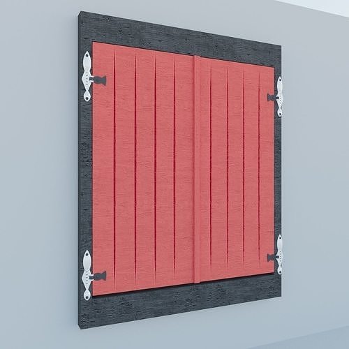 Old Wood Window free 3D model CGTrader