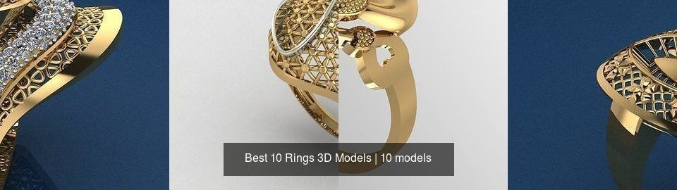 Best 10 Rings 3D Models 3D Model Collection