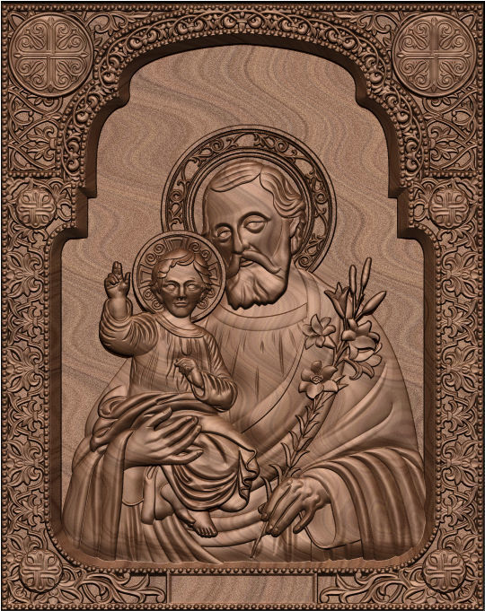 Saints collection - V02 3D model 3D printable | CGTrader