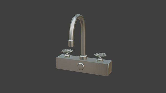 Bathroom tap 3D model | CGTrader