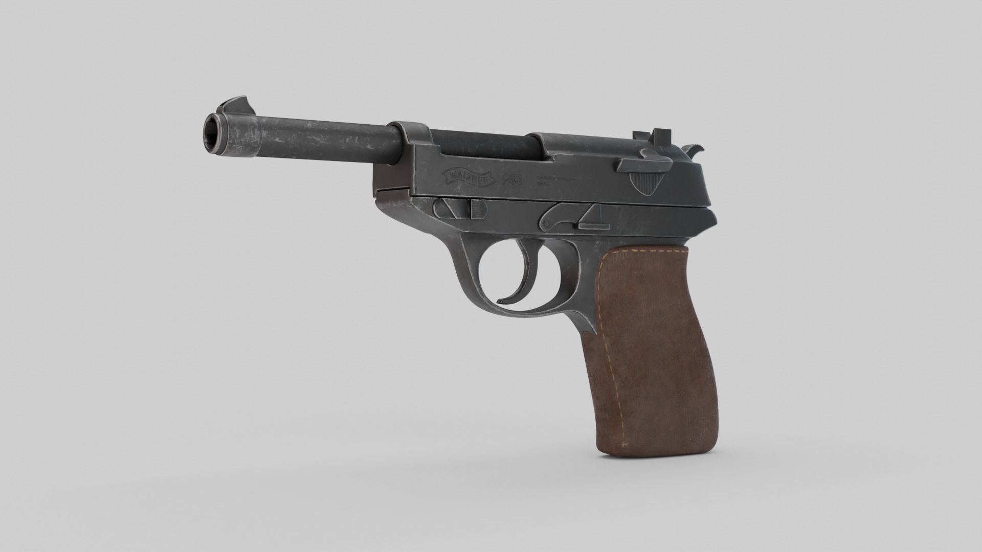 Game Ready Walther P38 Pistol