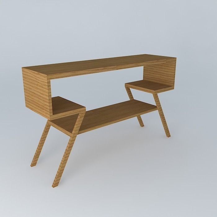 showcase console Free 3D model