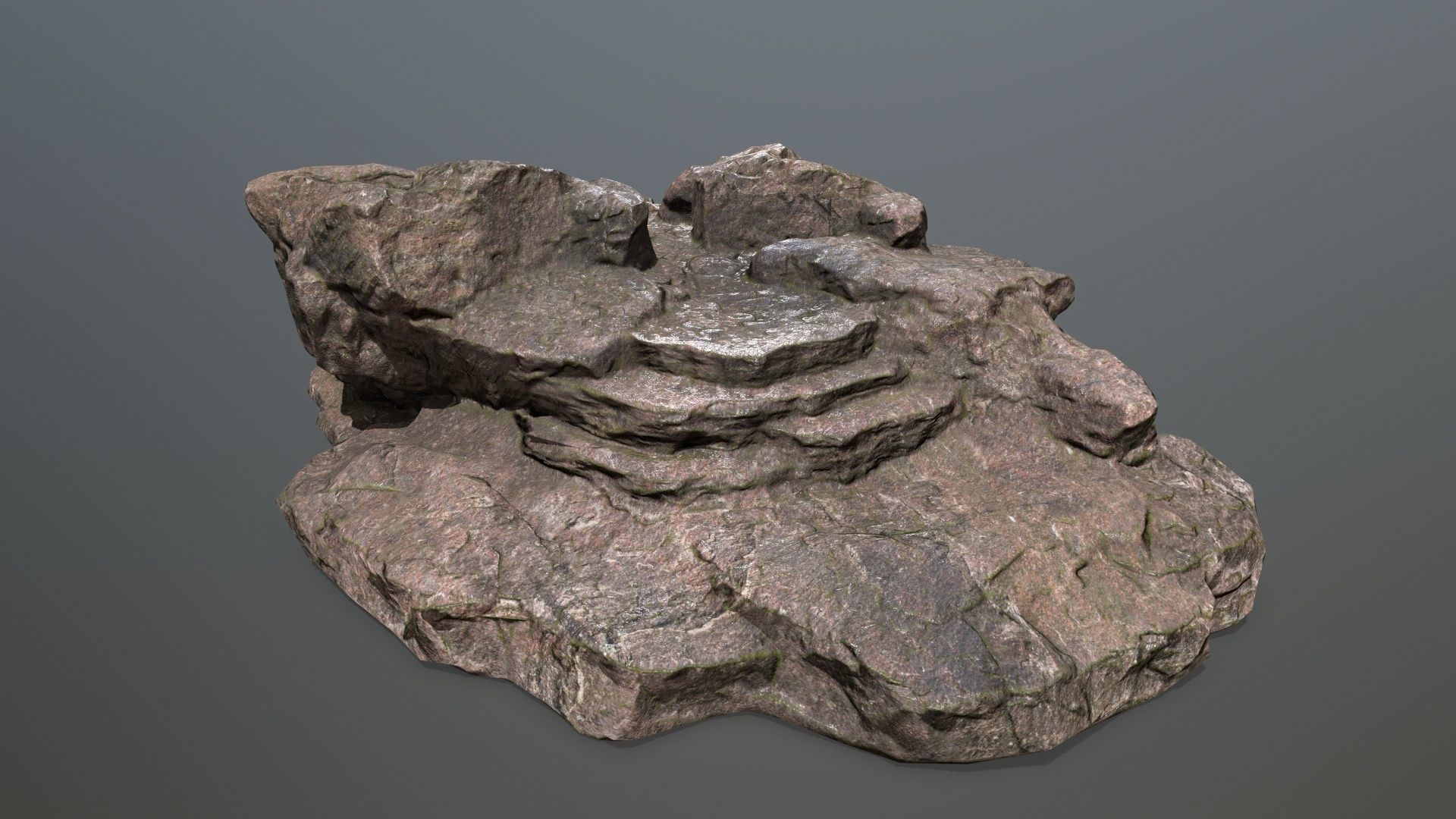 Rock 5 Low-poly  3D model