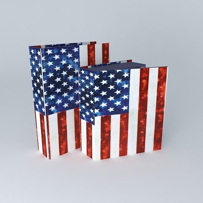 Decorative books 3D model