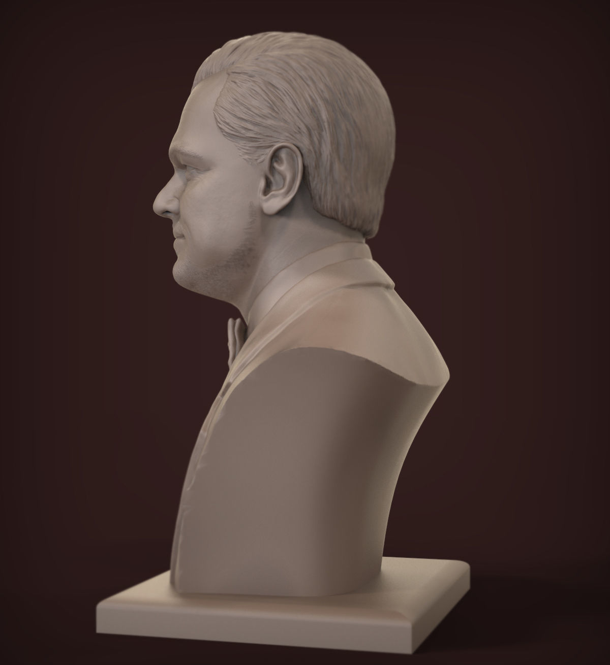 Leonardo DiCaprio 3D model 3D printable | CGTrader