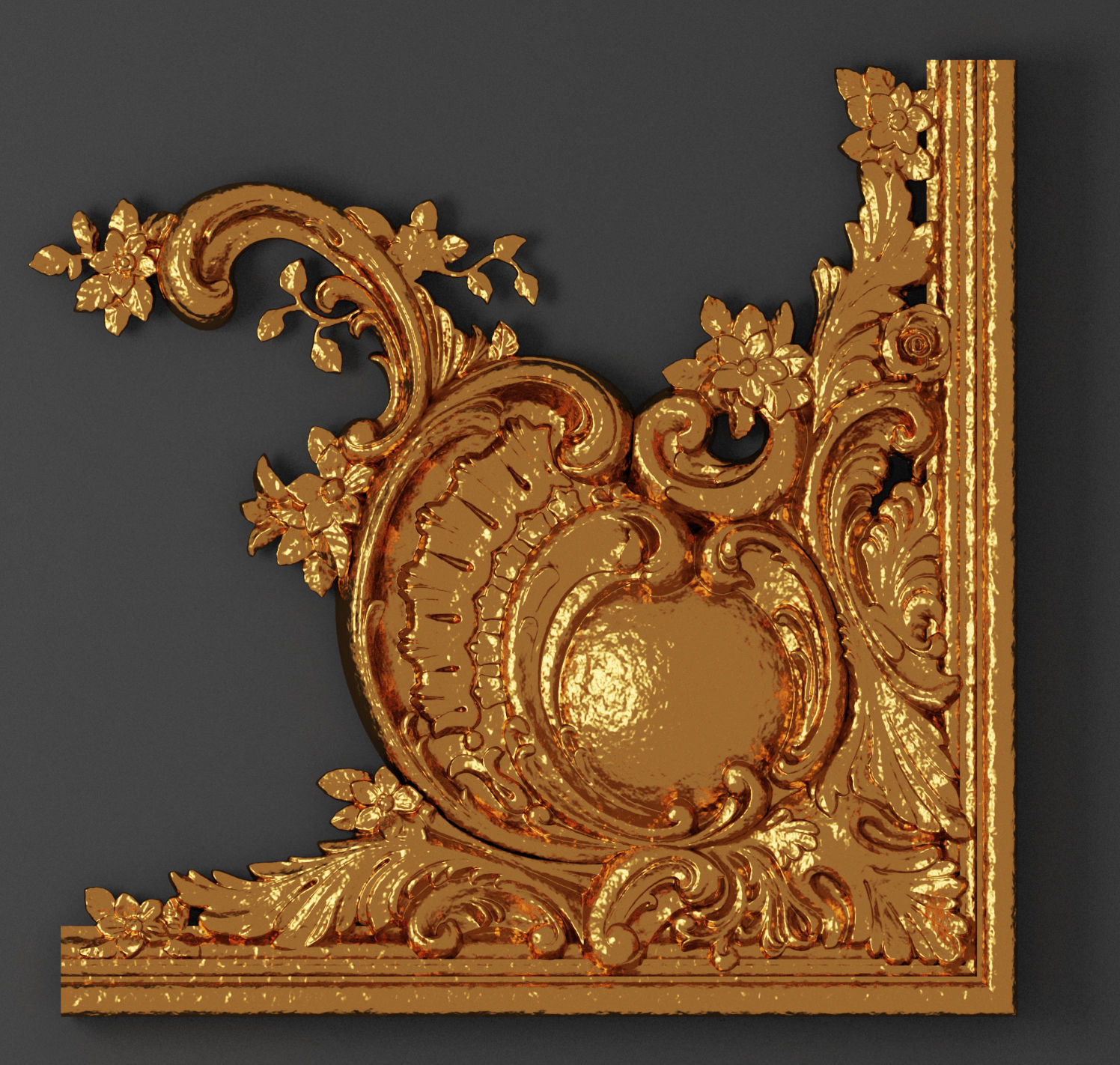 3d panel set 03 3D model