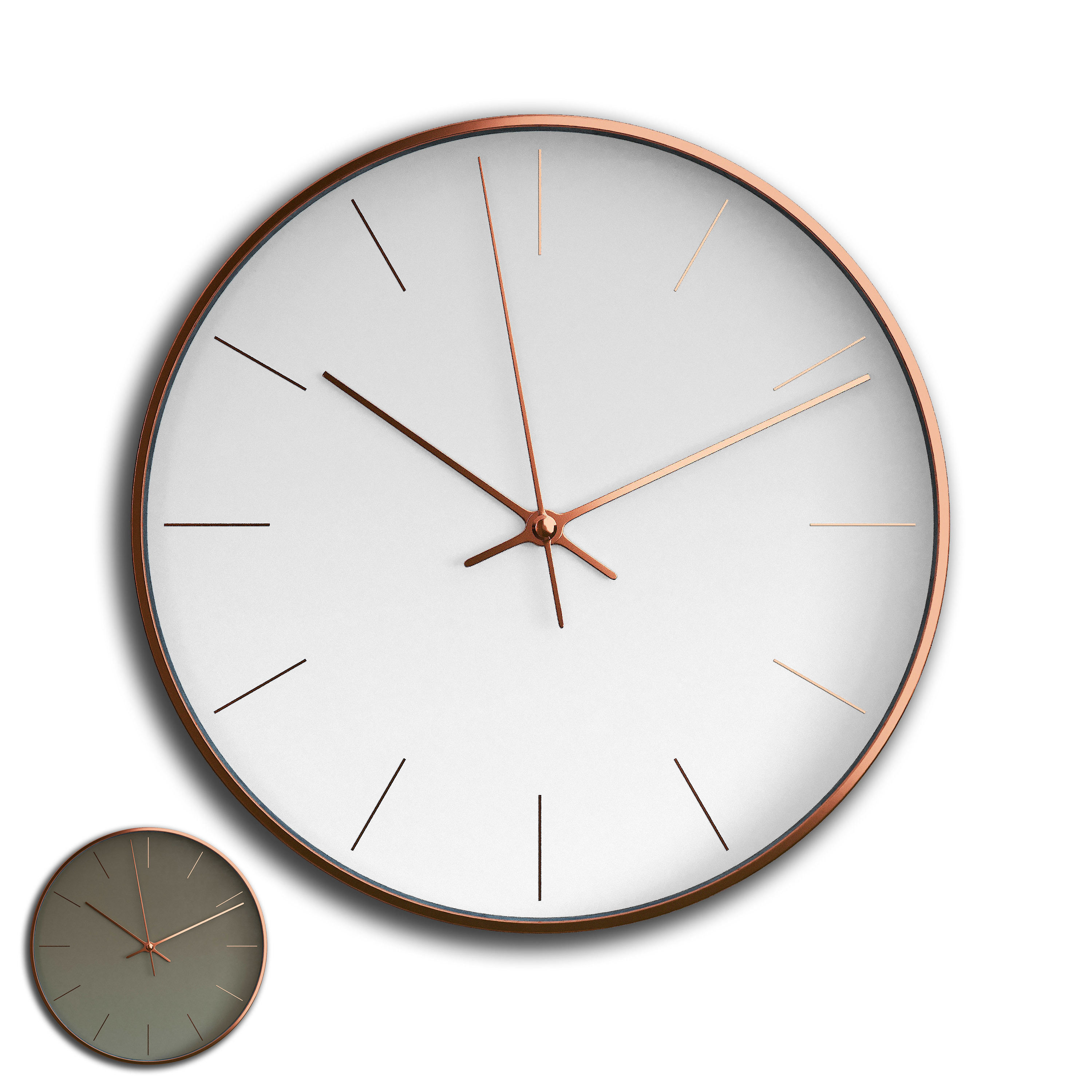 Wall Clock Set 21 3D model