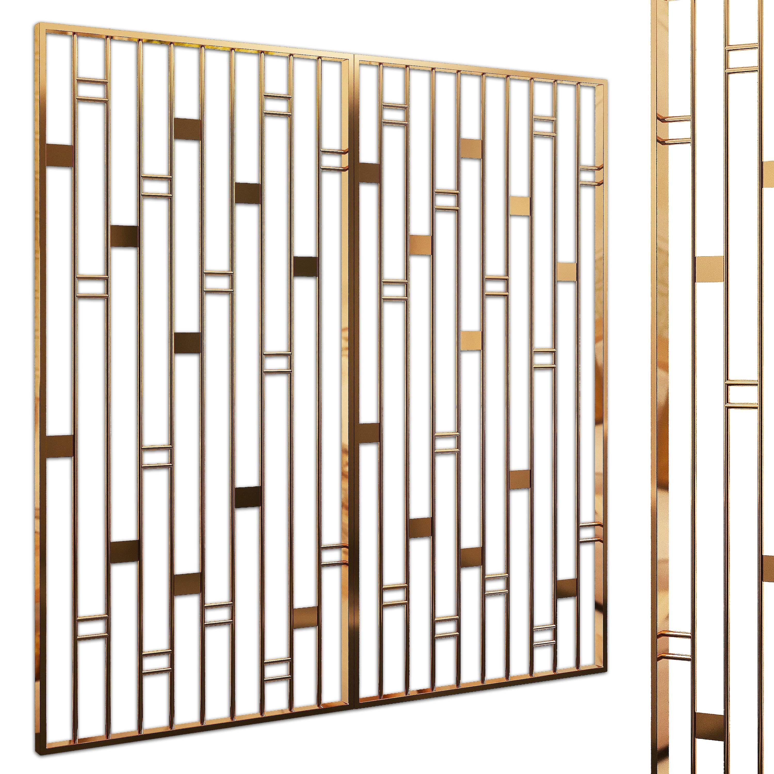 Decorative partition set 24 3D model