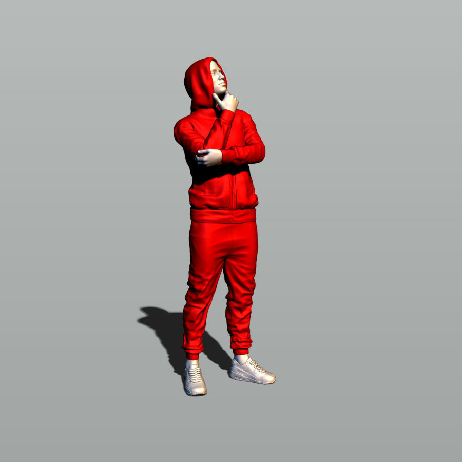 Man in a hoody
