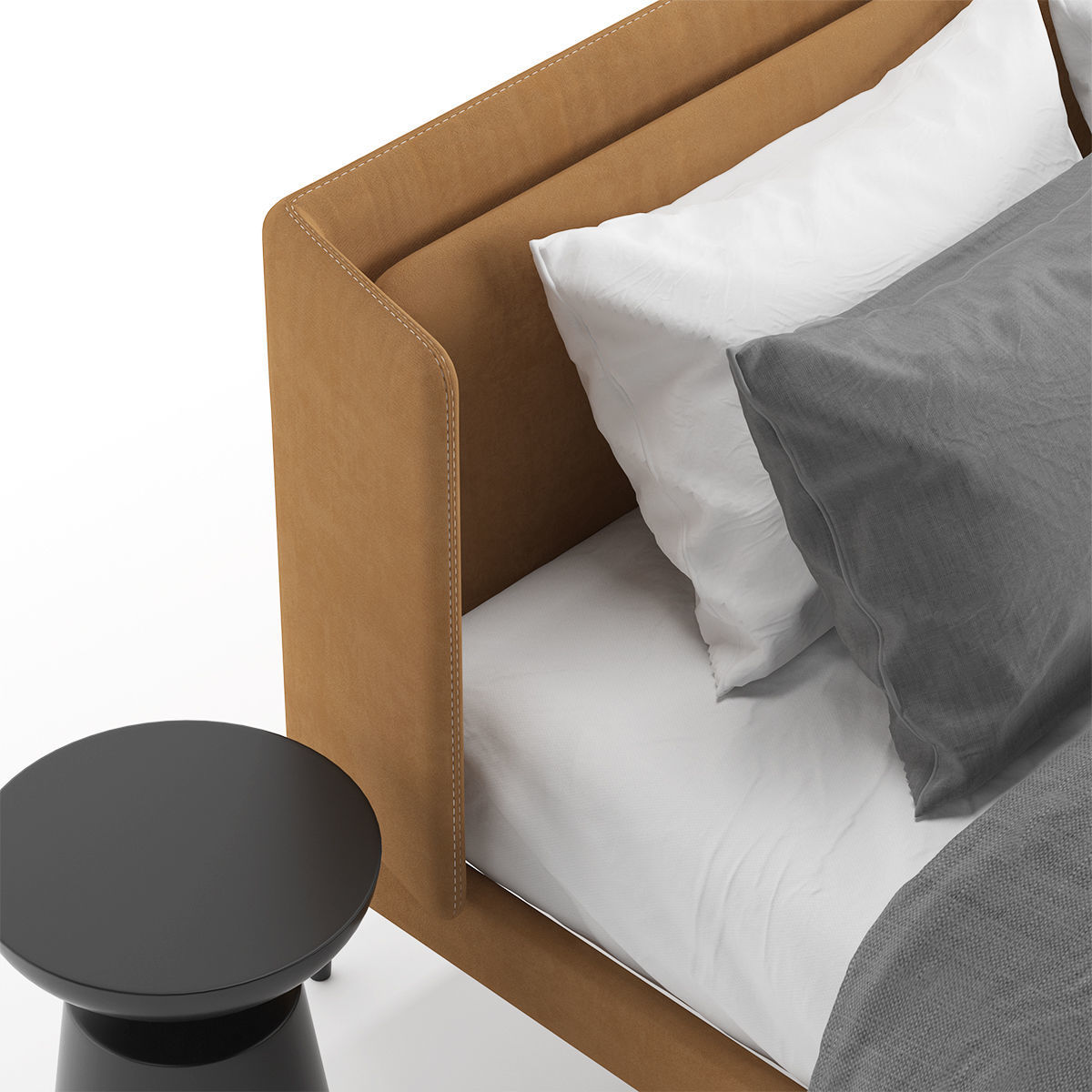 boconcept bed 3D model CGTrader