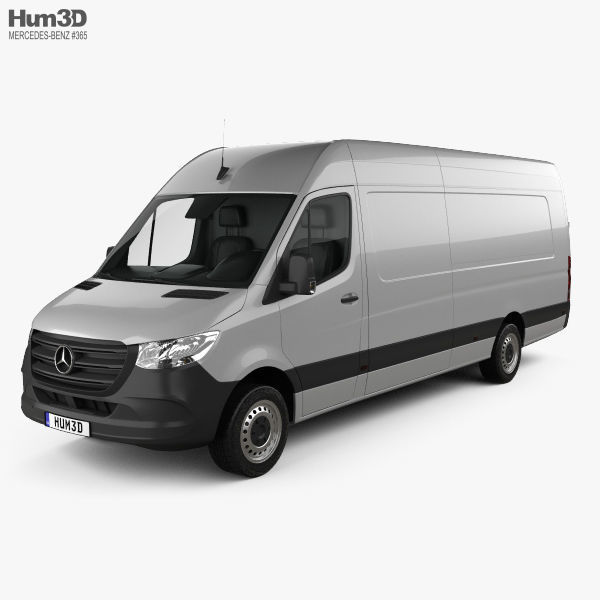 Mercedes-Benz Sprinter Panel Van L4H2 2019 3D model