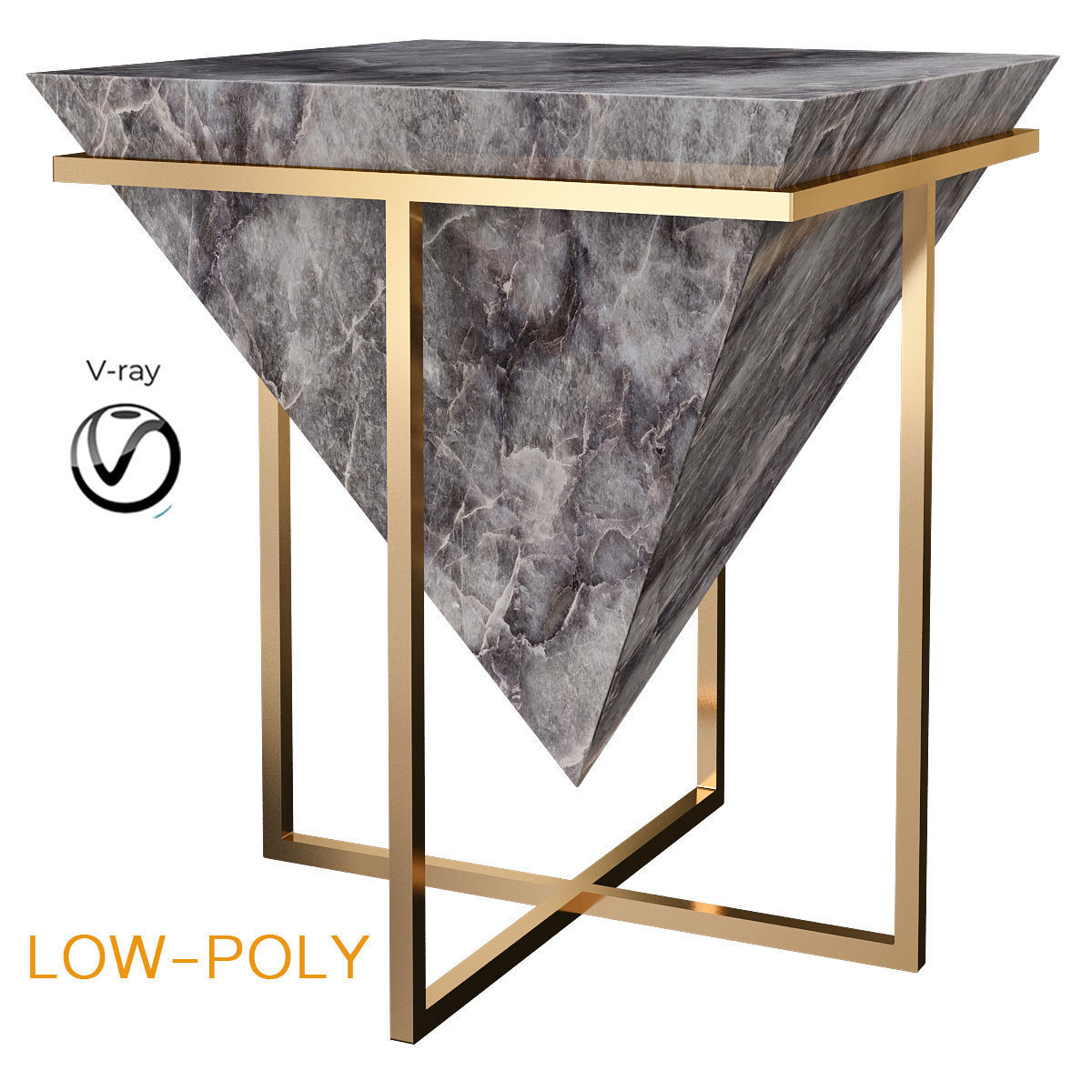 Toby Jones - GRAVITY FURNITURE SERIES - LOW TABLE 3d model