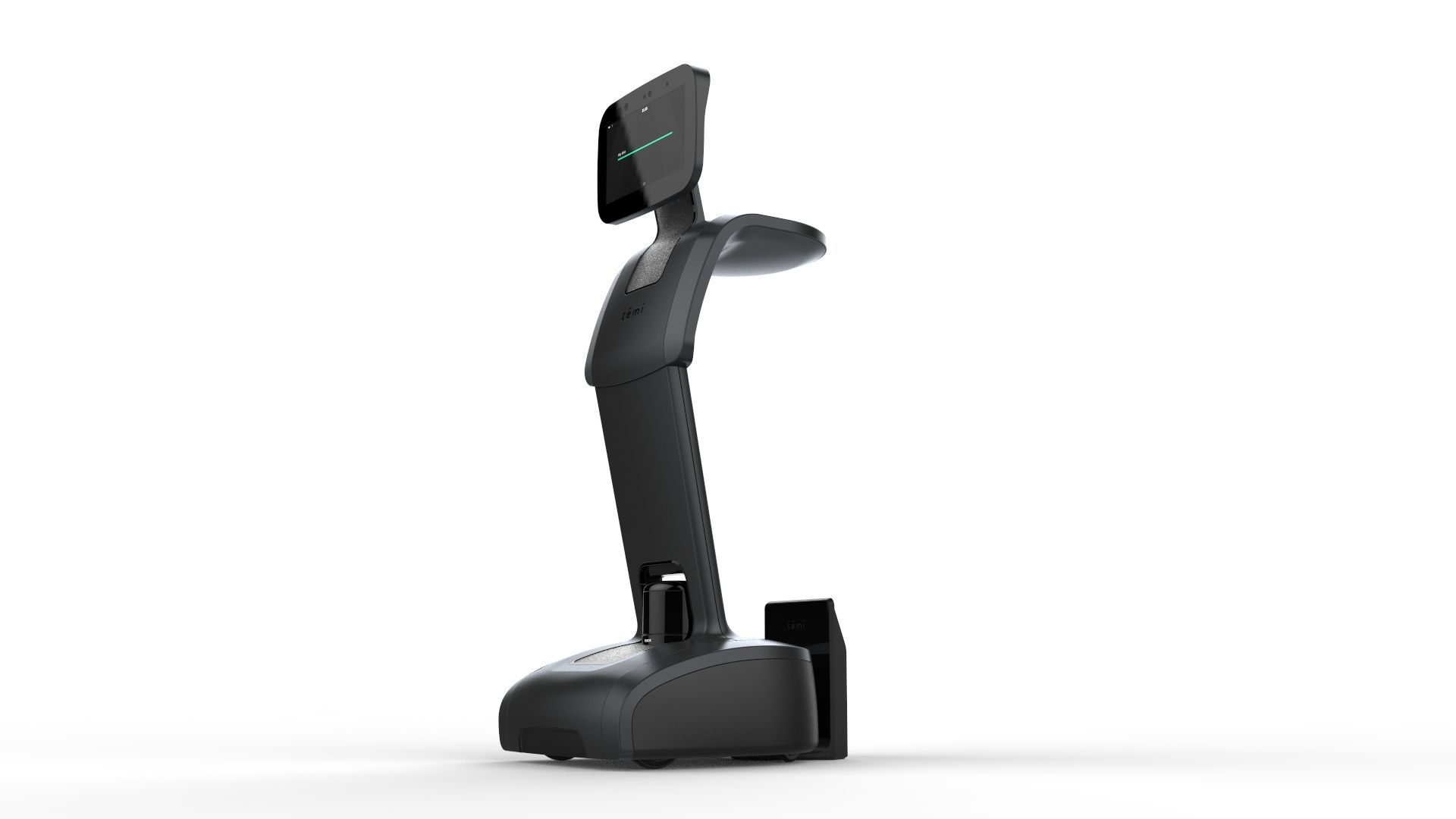 Robot Temi Dark Gray 3D model CGTrader