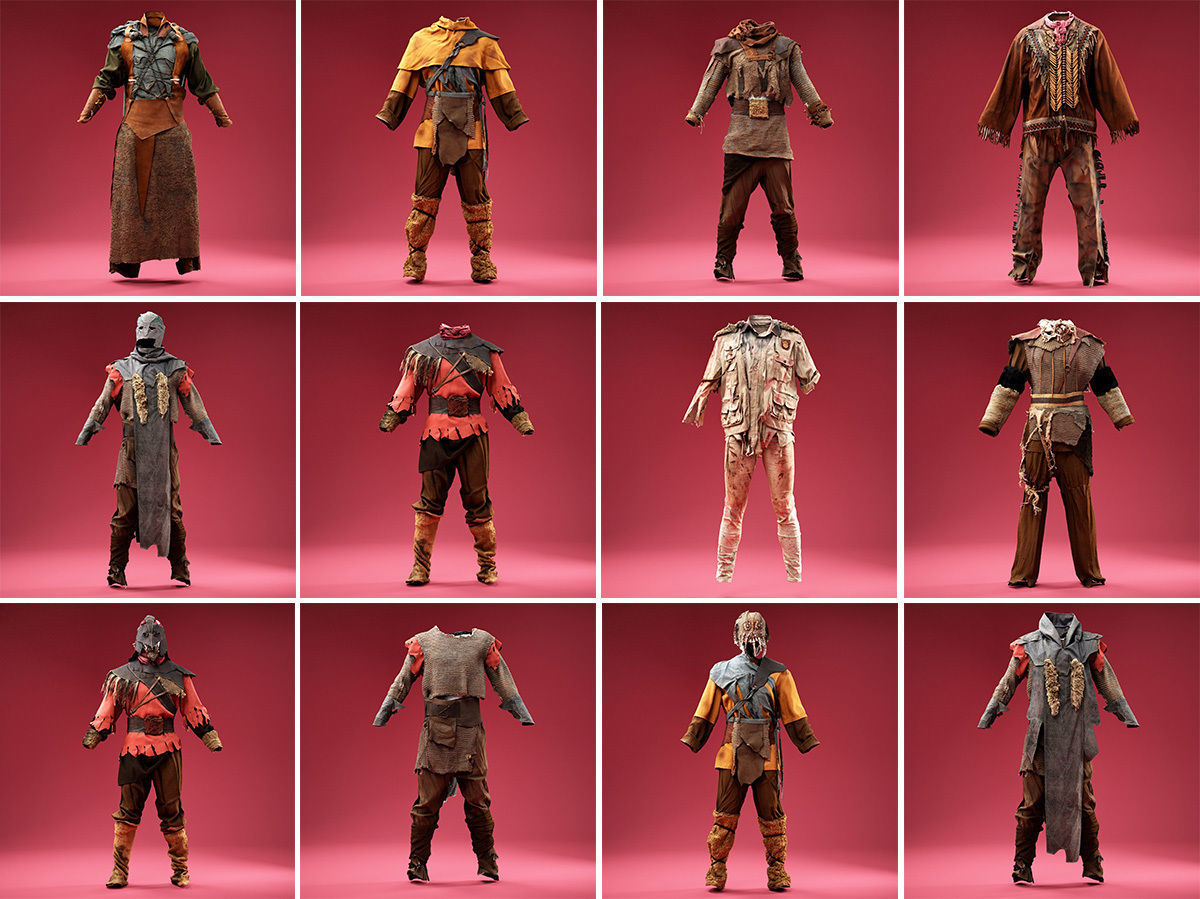 12 Hunter and Knight Costumes