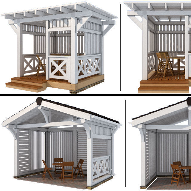 Arbor in a modern style 2 options