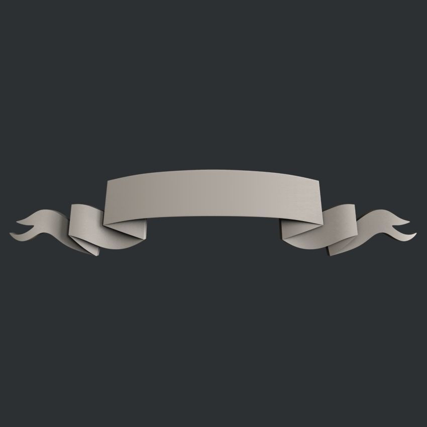 3d STL models for CNC router ribbon set 3D model | CGTrader