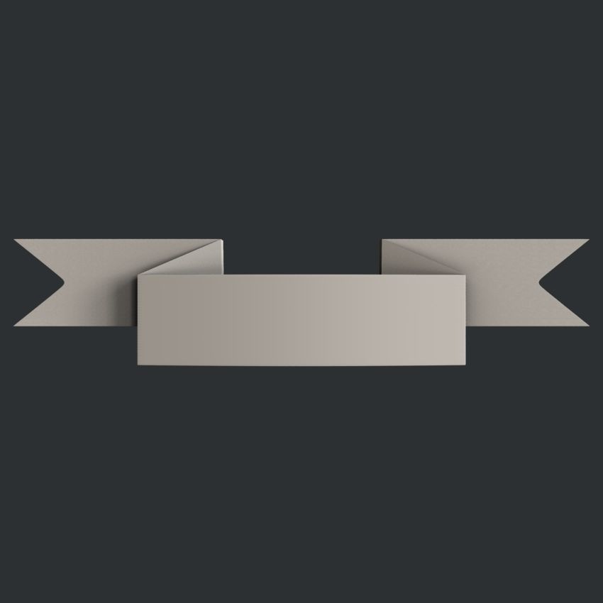 3d STL models for CNC router ribbon set 3D model | CGTrader