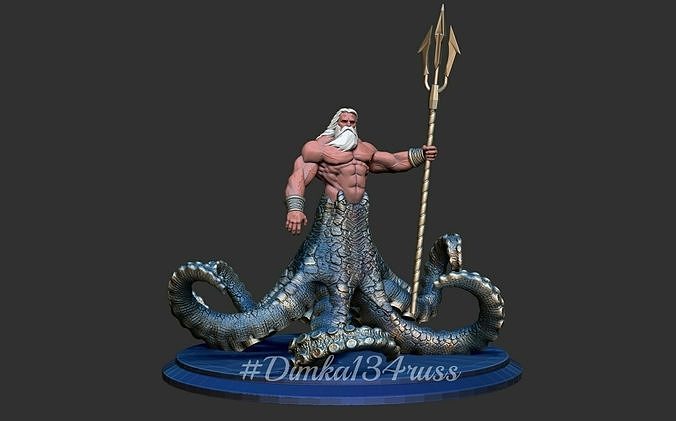 Poseidon 3D Model 3D Printable CGTrader Poseidon 3D Model 3D Printable CGTrader