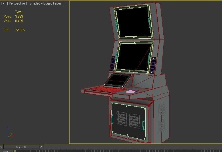 3D model OPERATION AND COMMAND CENTER VR / AR / low-poly | CGTrader