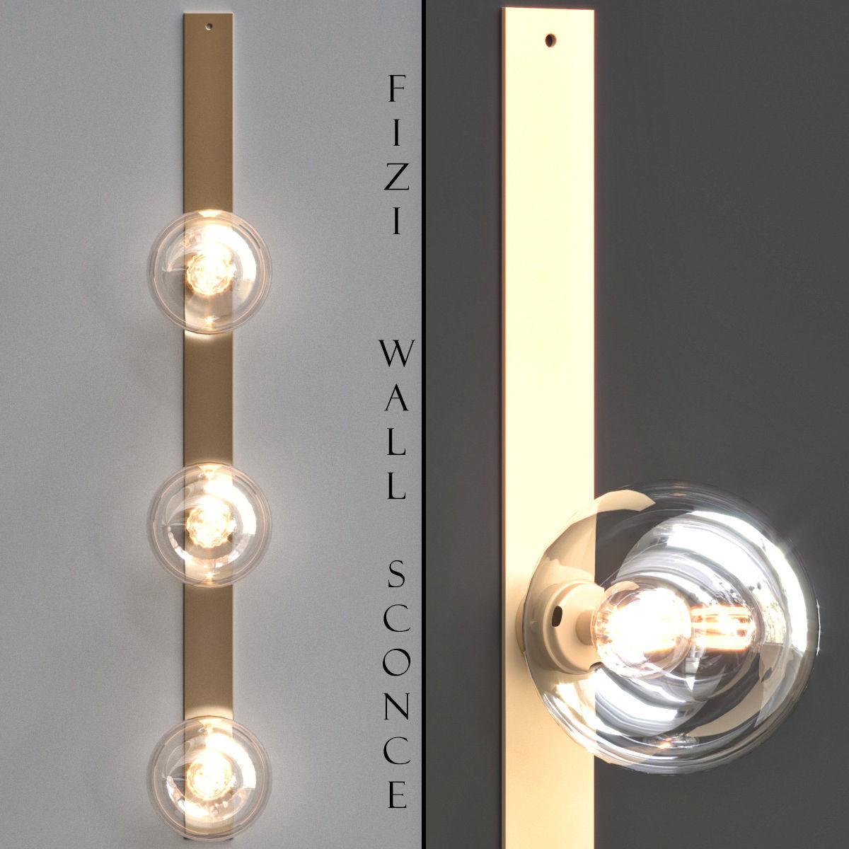 Articolo Lighting Fizi Wall 3D model