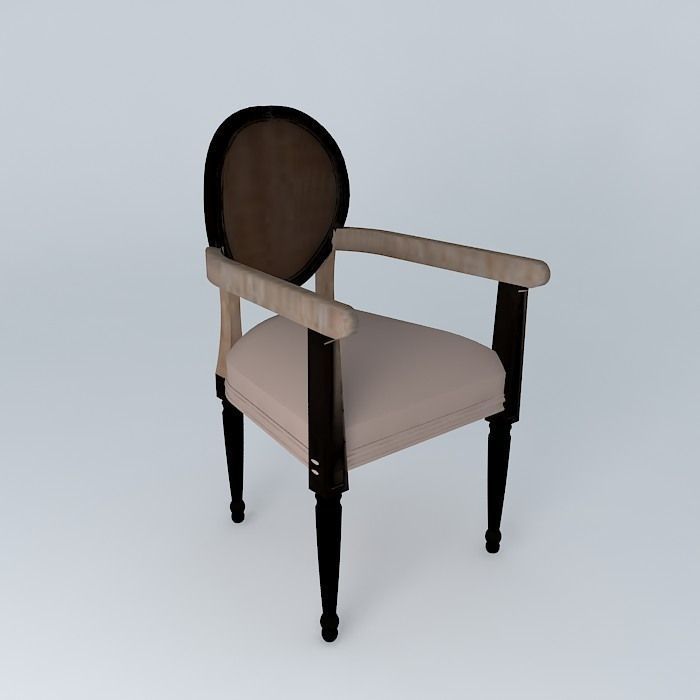 Classic armchair furniture 3D CGTrader