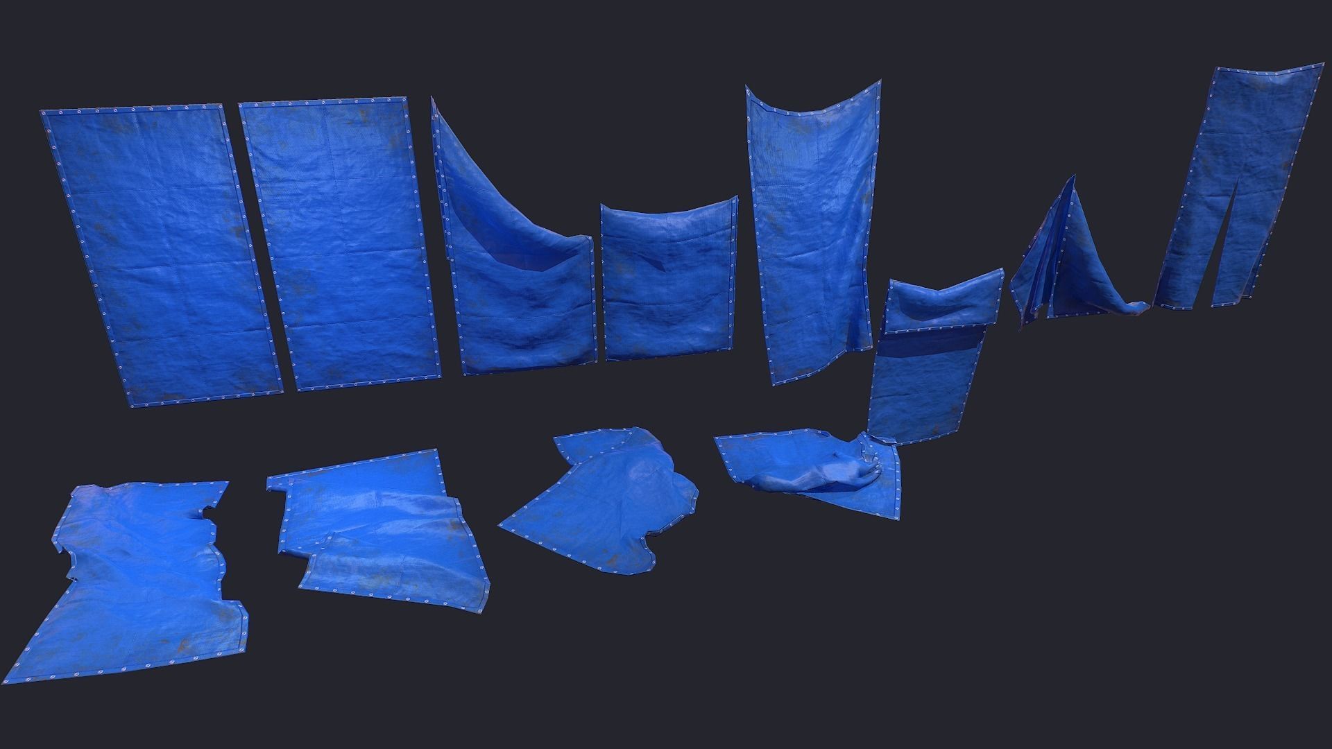 Plastic Tarp Set