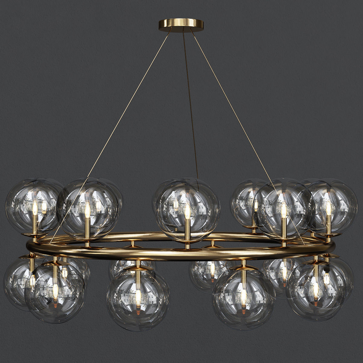 Modern Glass 3D model