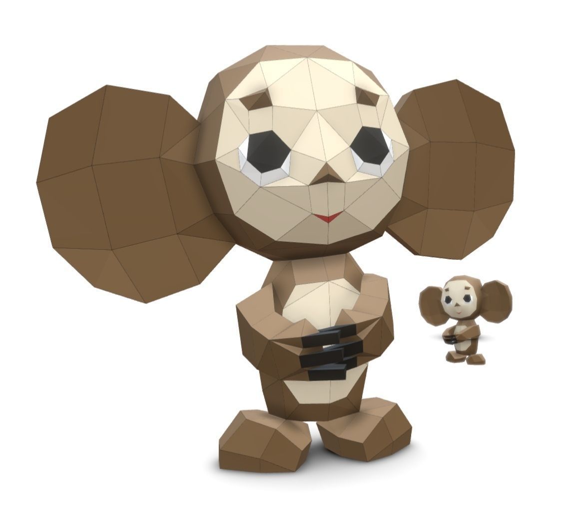 Cheburashka 3D model