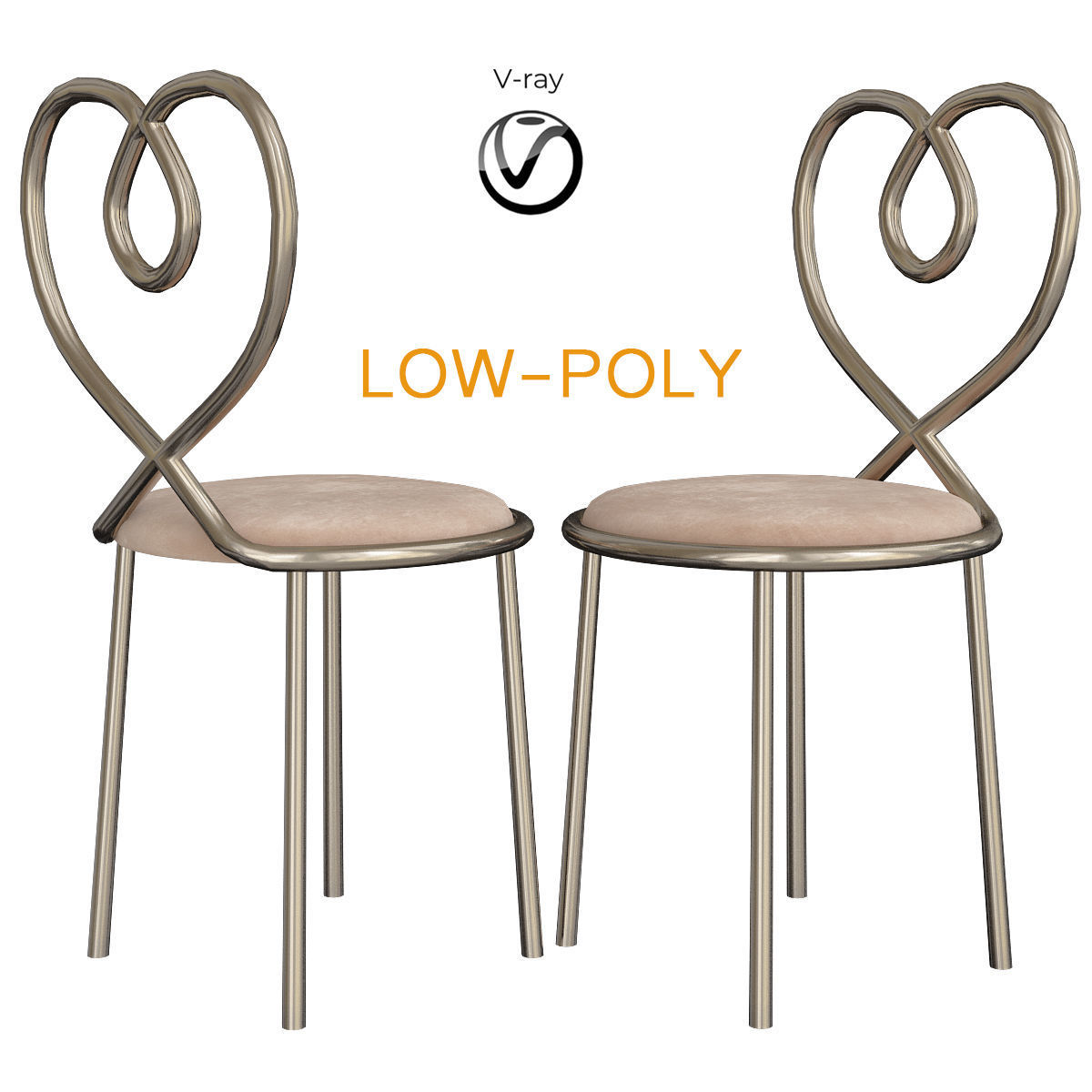 Ghidini 1961 Love Chair 3d model