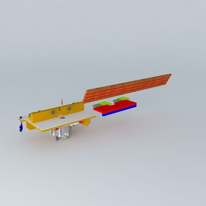 Router Table Centering Jig free 3D model CGTrader