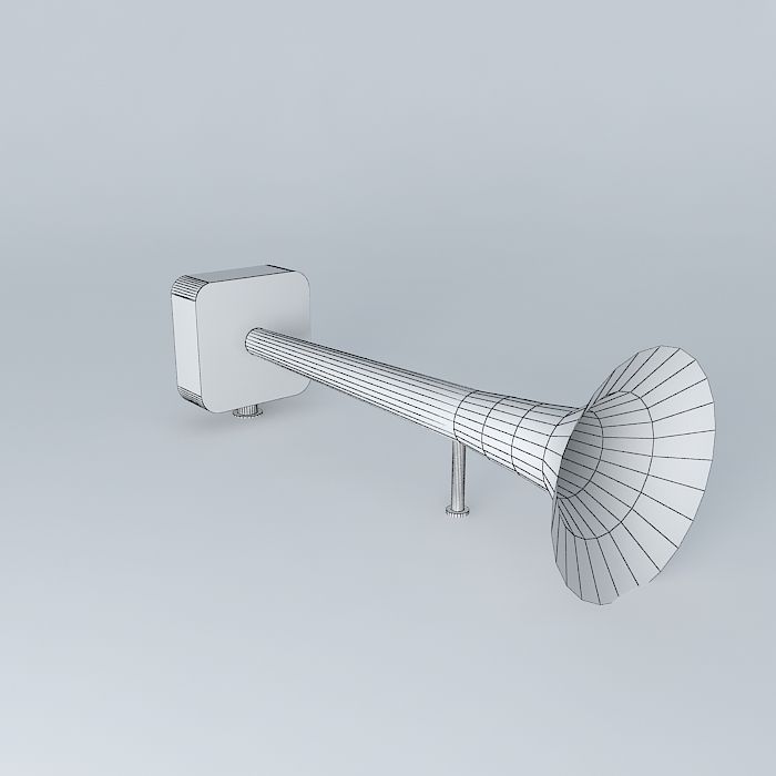 Air Horn free 3D Model MAX OBJ 3DS FBX STL SKP